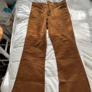 NWOT Mango Flare Corduroy Jeans